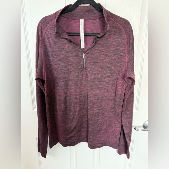 lululemon athletica Other - Lululemon Men’s Athletica Burgundy Quarter-Zip Pullover-Large